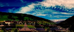 Archiv Foto Webcam Blick über Saalbach vom Alpinresort 13:00