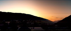 Archiv Foto Webcam Blick über Saalbach vom Alpinresort 05:00