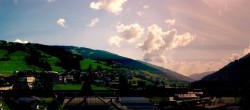 Archived image Webcam Panorama: Alpinresort Saalbach 09:00