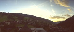 Archiv Foto Webcam Blick über Saalbach vom Alpinresort 03:00
