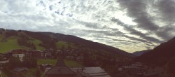 Archiv Foto Webcam Blick über Saalbach vom Alpinresort 05:00