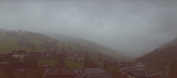 Archiv Foto Webcam Blick über Saalbach vom Alpinresort 08:00