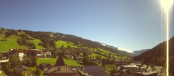 Archiv Foto Webcam Blick über Saalbach vom Alpinresort 09:00