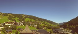 Archiv Foto Webcam Blick über Saalbach vom Alpinresort 13:00
