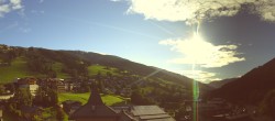 Archiv Foto Webcam Blick über Saalbach vom Alpinresort 07:00