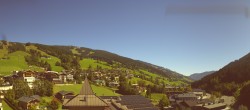 Archiv Foto Webcam Blick über Saalbach vom Alpinresort 11:00