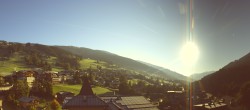 Archiv Foto Webcam Blick über Saalbach vom Alpinresort 07:00