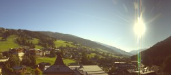 Archiv Foto Webcam Blick über Saalbach vom Alpinresort 08:00