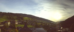 Archiv Foto Webcam Blick über Saalbach vom Alpinresort 07:00
