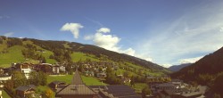 Archiv Foto Webcam Blick über Saalbach vom Alpinresort 11:00