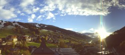 Archiv Foto Webcam Blick über Saalbach vom Alpinresort 07:00