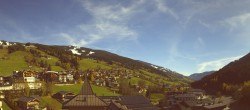 Archiv Foto Webcam Blick über Saalbach vom Alpinresort 09:00