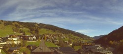 Archiv Foto Webcam Blick über Saalbach vom Alpinresort 11:00