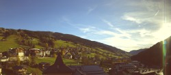 Archiv Foto Webcam Blick über Saalbach vom Alpinresort 07:00