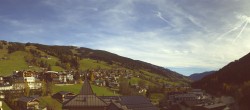 Archiv Foto Webcam Blick über Saalbach vom Alpinresort 09:00