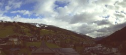 Archived image Webcam Panorama: Alpinresort Saalbach 09:00