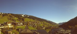 Archiv Foto Webcam Blick über Saalbach vom Alpinresort 09:00