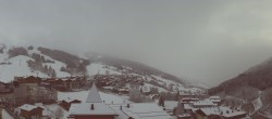 Archiv Foto Webcam Blick über Saalbach vom Alpinresort 08:00