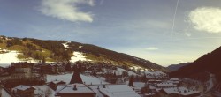 Archiv Foto Webcam Blick über Saalbach vom Alpinresort 10:00
