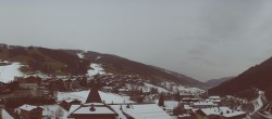 Archiv Foto Webcam Blick über Saalbach vom Alpinresort 10:00