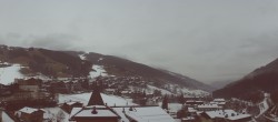 Archiv Foto Webcam Blick über Saalbach vom Alpinresort 11:00