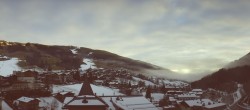 Archiv Foto Webcam Blick über Saalbach vom Alpinresort 07:00
