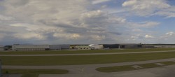 Archiv Foto Webcam Panorama Flugplatz Wiener Neustadt OST 15:00
