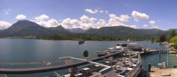 Archiv Foto Webcam Anlegesteg und Bahnhof am Wolfgangsee 11:00