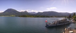 Archiv Foto Webcam Anlegesteg und Bahnhof am Wolfgangsee 15:00