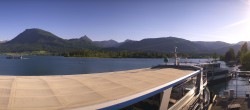 Archiv Foto Webcam Anlegesteg und Bahnhof am Wolfgangsee 17:00