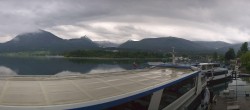 Archiv Foto Webcam Anlegesteg und Bahnhof am Wolfgangsee 05:00