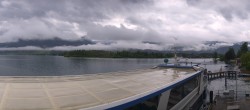 Archiv Foto Webcam Anlegesteg und Bahnhof am Wolfgangsee 07:00