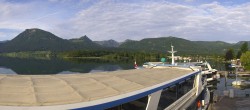 Archiv Foto Webcam Anlegesteg und Bahnhof am Wolfgangsee 06:00