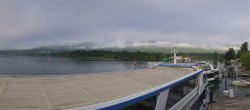 Archiv Foto Webcam Anlegesteg und Bahnhof am Wolfgangsee 05:00