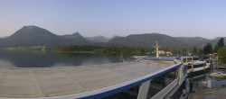 Archiv Foto Webcam Anlegesteg und Bahnhof am Wolfgangsee 05:00