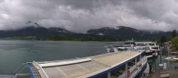 Archiv Foto Webcam Anlegesteg und Bahnhof am Wolfgangsee 05:00
