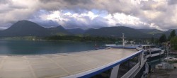 Archiv Foto Webcam Anlegesteg und Bahnhof am Wolfgangsee 05:00