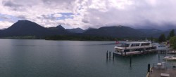 Archiv Foto Webcam Anlegesteg und Bahnhof am Wolfgangsee 13:00