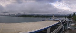 Archiv Foto Webcam Anlegesteg und Bahnhof am Wolfgangsee 06:00