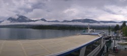 Archiv Foto Webcam Anlegesteg und Bahnhof am Wolfgangsee 07:00