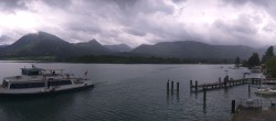 Archiv Foto Webcam Anlegesteg und Bahnhof am Wolfgangsee 11:00
