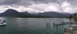 Archiv Foto Webcam Anlegesteg und Bahnhof am Wolfgangsee 15:00