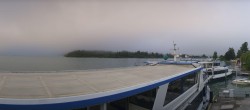 Archiv Foto Webcam Anlegesteg und Bahnhof am Wolfgangsee 05:00
