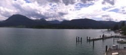 Archiv Foto Webcam Anlegesteg und Bahnhof am Wolfgangsee 15:00
