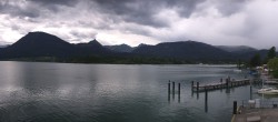 Archiv Foto Webcam Anlegesteg und Bahnhof am Wolfgangsee 13:00