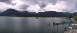 Archiv Foto Webcam Anlegesteg und Bahnhof am Wolfgangsee 15:00