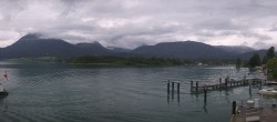 Archiv Foto Webcam Anlegesteg und Bahnhof am Wolfgangsee 11:00