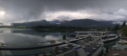 Archiv Foto Webcam Anlegesteg und Bahnhof am Wolfgangsee 05:00