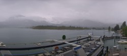 Archiv Foto Webcam Anlegesteg und Bahnhof am Wolfgangsee 07:00