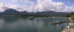 Archiv Foto Webcam Anlegesteg und Bahnhof am Wolfgangsee 04:00